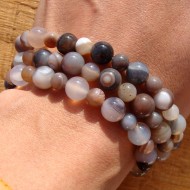 Achát botswana náramek