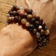 Zkamenělé dřevo náramek