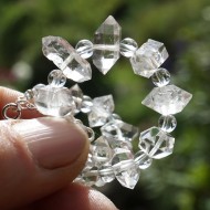 Herkimerový náramek (rarita)