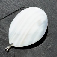 Abalon Shell stříbrný přívěsek