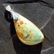 Andský modrý opál přívěšek (rarita)