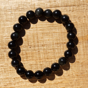 Obsidián duhový náramek (974)