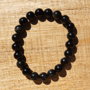Obsidián duhový náramek (974)