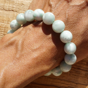 Larimar náramek