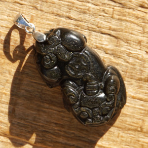 Zlatý obsidián přívěsek (1503)