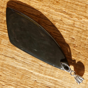 Obsidián duhový přívěsek