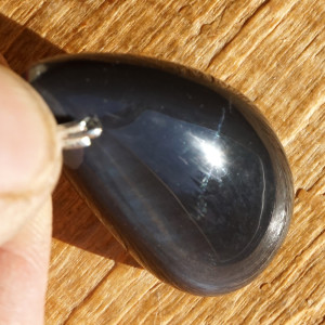 Obsidián duhový přívěsek