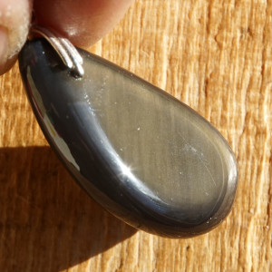 Obsidián duhový přívěsek