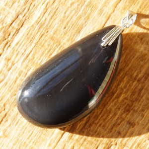 Obsidián duhový přívěsek