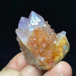 Křišťál ametystový elestiální (470)